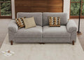 SITJOY Cloud Couch Sectional, 2 Seater Loveseat, Chenille in Light Gray by SitjoyComfortableSitting