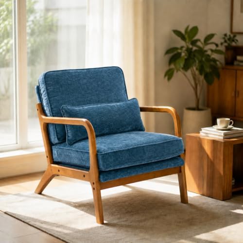 Karl home Mid-Century Modern Accent Reading Chair by Karlhome