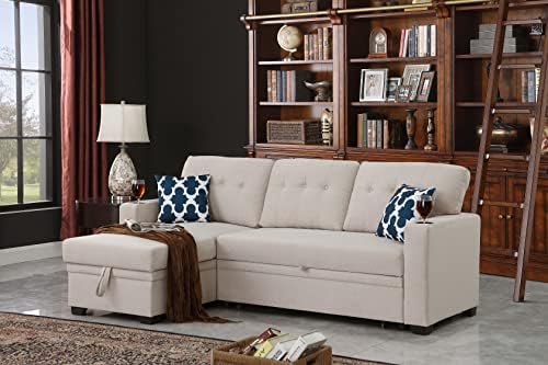 Ball & Cast Sectional Sleeper Sofa Couch - Image 3
