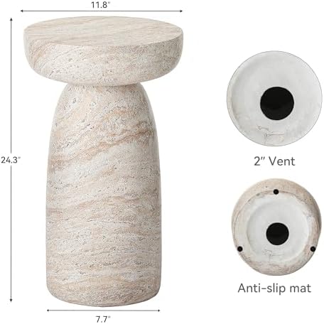 Outdoor Side Table Pedestal - Image 2