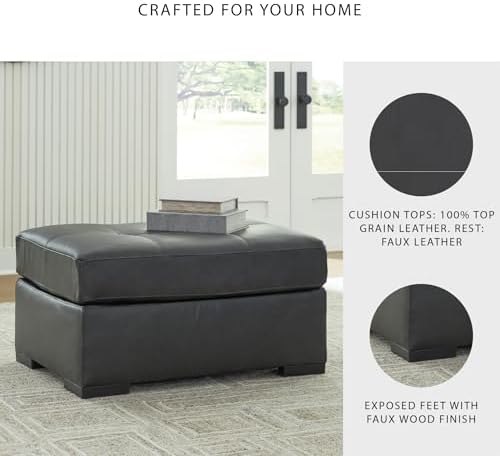 Signature Design by Ashley Brindley Pier Oversized Accent Ottoman, Fully - Image 5