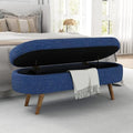 43.5" Ottoman with Storage, Storage Ottoman Bench with Safety Hinge, Bed End by Unknown