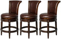 Maven Lane Pullman Counter Stool, Dark Brown Solid Frame by Unknown