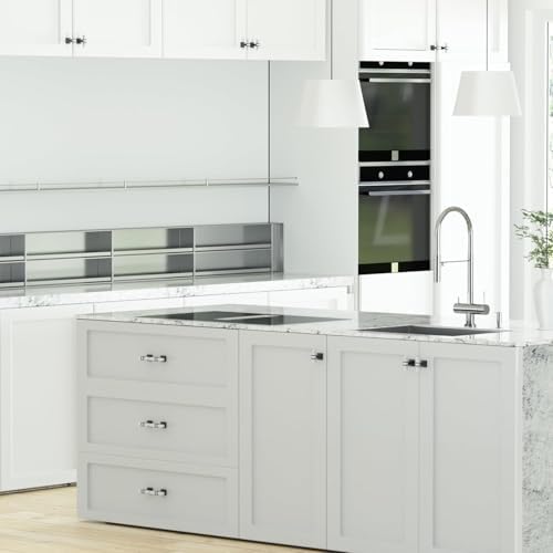 Haliwu 30 Pack 3" Kitchen Cabinet Handles White Marble Grain Cabinet Pulls - Image 6