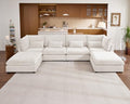 154" Oversize Chenille Modular Sectional Sofa Couches by CHICHOUSE