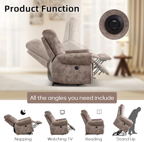 EBELLO Electric Power Recliner Chair - Image 5