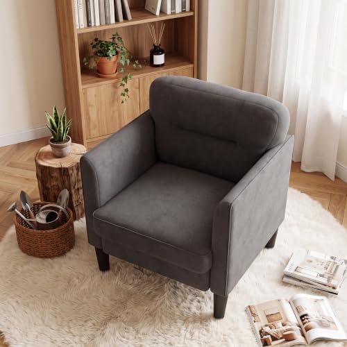 Kromax Accent Chair for Living Room, Comfy Upholstered Armchair - Image 7