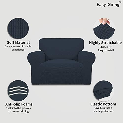 Easy-Going Stretch Oversized Chair Slipcover - Image 3