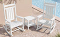 SERWALL Comfortable Outdoor Rocking Chairs Set of 3 by SERWALL