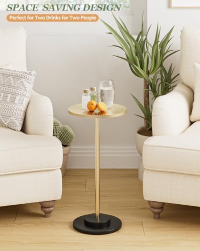 Round Side Table, Small Drink Table - Image 4