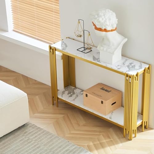 White Marble Coffee Table Set of 4, Faux Marble Coffee Tables, Luxury 4 Piece - Image 6