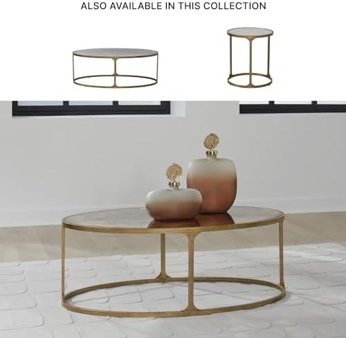 Signature Design by Ashley Oval Coffee Table - Image 6