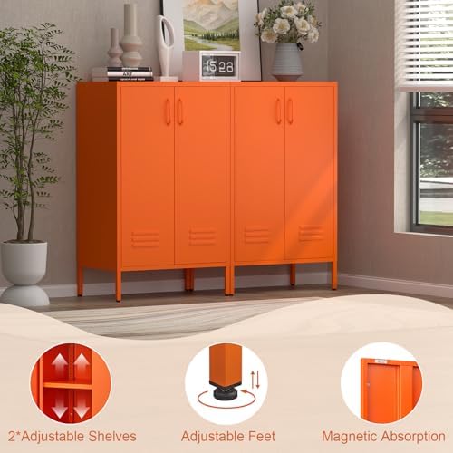 IRONFFICE Metal Storage Cabinets, Steel Locker - Image 5