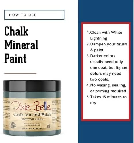 Dixie Belle Paint Company Chalk Mineral Paint - Image 3