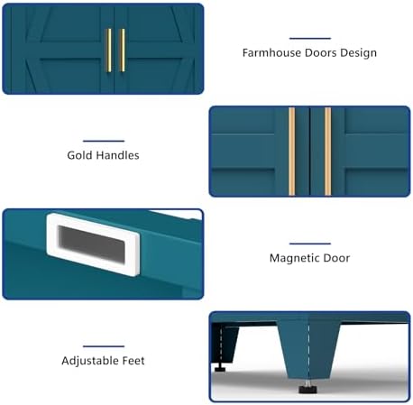 COFaR Metal Armoire Wardrobe Closet - Image 7