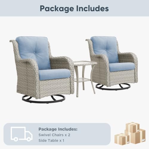 Belord Luxury Patio Furniture Set Wicker Furniture Set - Image 6