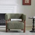 Christopher Knight Home Carly Low Profile Accent Chair, Round Backrest Side by ChristopherKnightHome