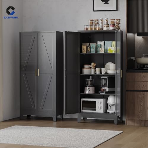 COFaR Metal Pantry Cabinet - Image 4