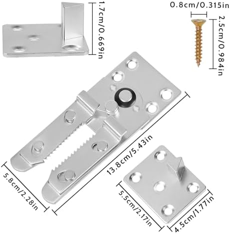 Sectional Couch Connectors, Heavy Duty Interlocking Alligator Sofa Clamps - Image 2