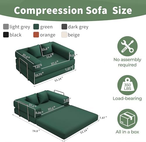 4 in 1 Convertible Sofas Boneless Couches - Image 2