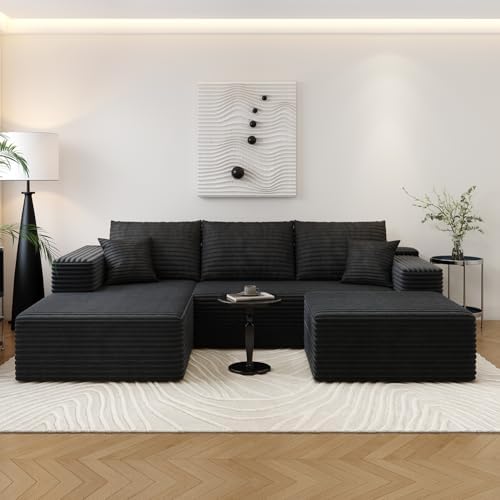 Settab 95" Boneless Couch Modular Sectional Sofa - Image 3