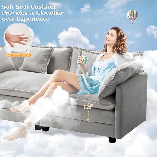 Hanherry Modular Sectional Sofa, Cloud Couch - Image 6