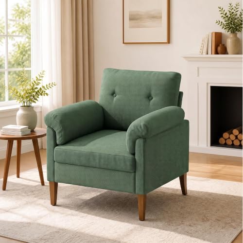 Accent Chair, Modern Upholstered Corner Chair by Unknown