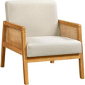 Yaheetech Rattan Accent Chair, Boho Vintage Armchair by Yaheetech