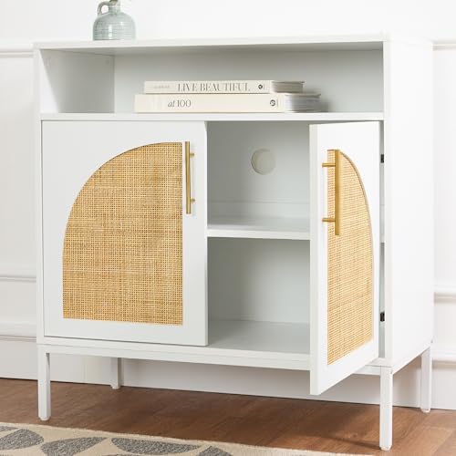 Best Choice Products Rattan Sideboard Buffet Cabinet, Entryway Table, Accent - Image 5