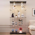 LFT HUIMEI2Y 4-Tier Glass Display Cabinet by LFTHUIMEI2Y