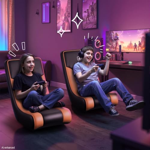 GTPLAYER Floor Rocking Gaming Chair – Floor Rolling Game Chairs - Image 4