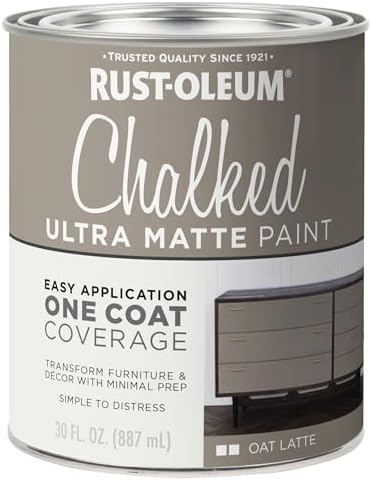 Rust-Oleum Chalked All-in-One Ultra Matte Oat Latte Spray Paint by Rust-Oleum