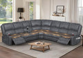 7 Seater Reclining Sofa Set, Modern Living Room Couch Set by SavortheHappyMoments