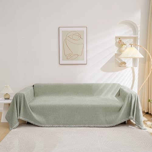 MEETSKY Couch Covers for 3 Cushion Couch Sofa Covers Washable Couch Cover by MEETSKY