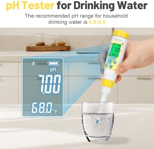 Digital pH Meter for Food Fermentation and Canning, Smart Food pH Tester - Image 6
