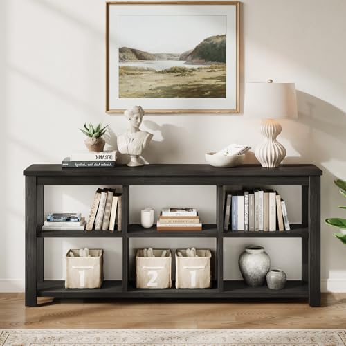 Solid Wood Horizontal Bookcase - Image 4