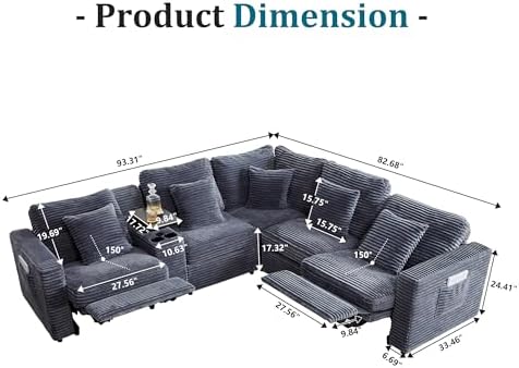 ORRD Oversized Modular Sectional Sofa - Image 3