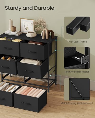 SONGMICS Dresser for Bedroom, Tall Dresser - Image 6