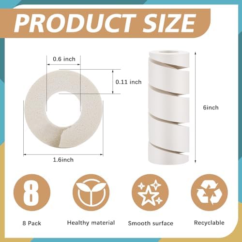 ReliThick 8 Pcs Bed Frame Toe Protectors 6" Bed Leg Covers - Image 2