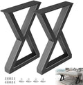 16 Inch Metal Bench Coffee Table Legs, Heavy Duty End Table Legs by Unknown