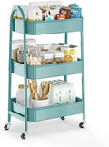 EAGMAK 3 Tier Utility Rolling Cart, Metal Storage Cart by EAGMAK