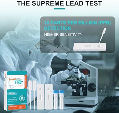 AAwipes Lead in Drinking Water Test Kit – 15-Minute Fast DIY Testing - Image 6