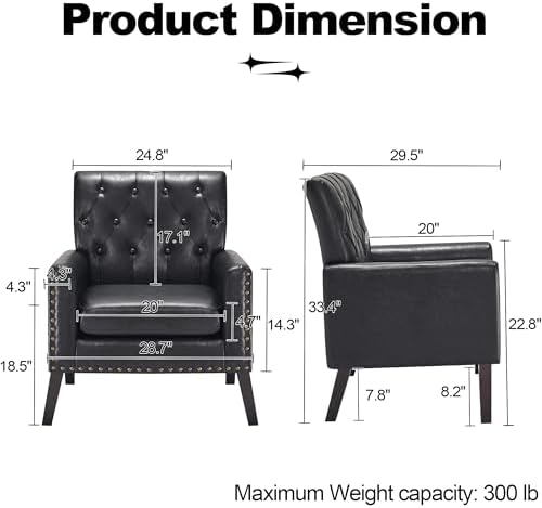 Mid Century Modern Accent Chair, or Waiting Room - Image 2