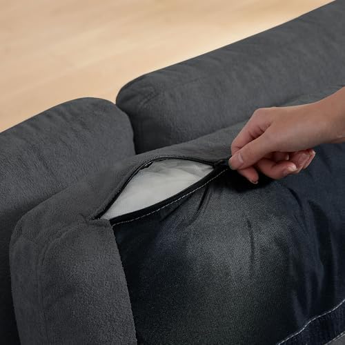 102" L Shaped Couch, 6 Seater Sectional Sofa - Image 5