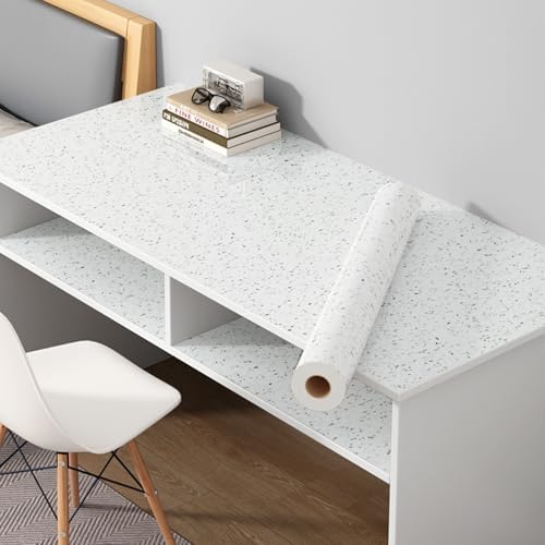 Yancorp 16"x120" Gray Contact Paper Marble Removable Wallpaper Pull and Stick - Image 5