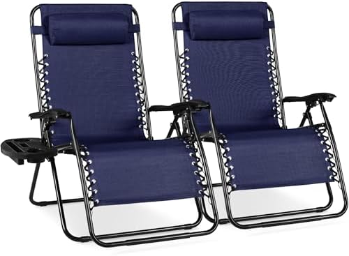 Best Choice Products Set of 2 Extra Wide Zero Gravity Chair Recliner by BestChoiceProducts