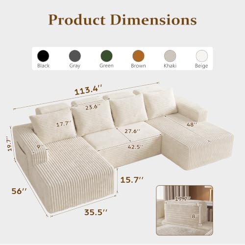 Boneless Couches for Living Room - Image 2