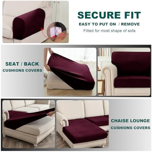 UNBBRRL Stretch Sofa Seat Cushion Cover - Image 5