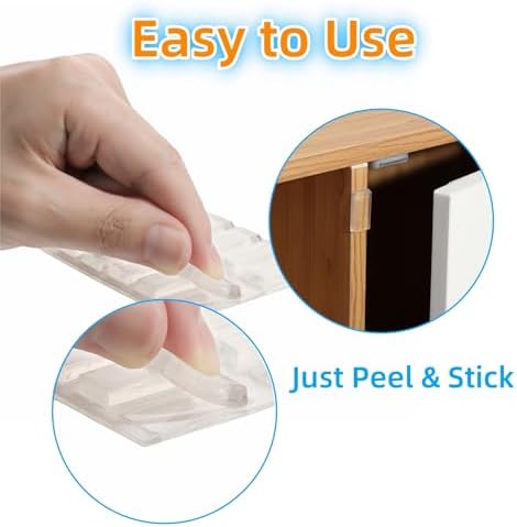 Furnigear Self-Adhesive Rubber Feet, Non-Skid Bumper Pads - Image 3