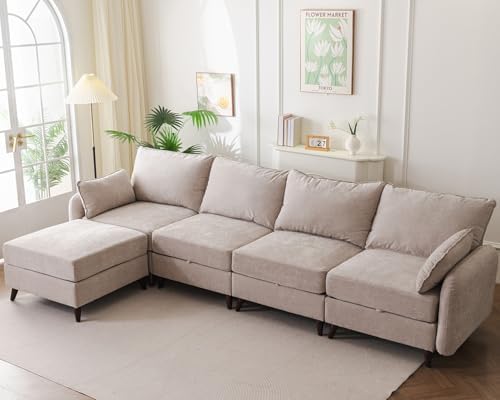 Rexulqo 135'' Modular Sectional Sofa by REXULQO